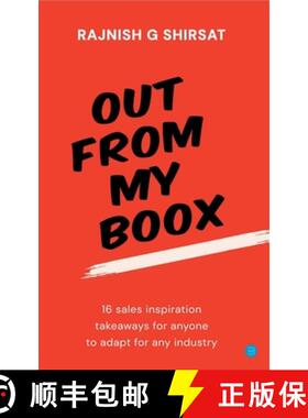 【3-4周达】Out From My BooX: 16 sales inspiration takeaways for anyone to adapt [9789356115095]