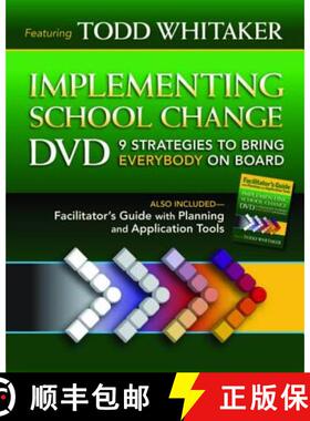 【3-4周达】Implementing School Change DVD and Facilitator's Guide: 9 Strategies to Bring Everybody on... [9781596671751]