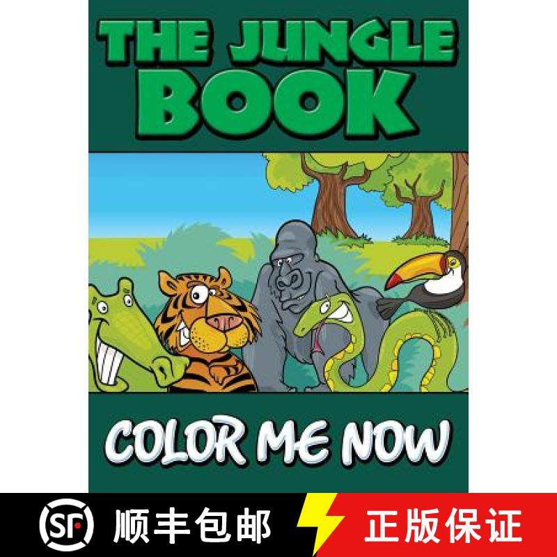 【3-4周达】The Jungle Book (Color Me Now) [9781634286053]