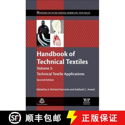 【3-4周达】精装 Handbook of Technical Textiles: Technical Textile Applications - Handbook of Technica... [9781782424659]