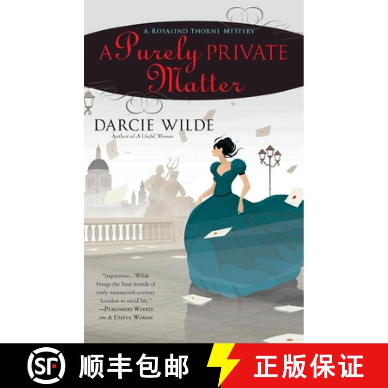 【2-3周达】Purely Private Matter: A Rosalind Thorne Mystery [9780425282380]