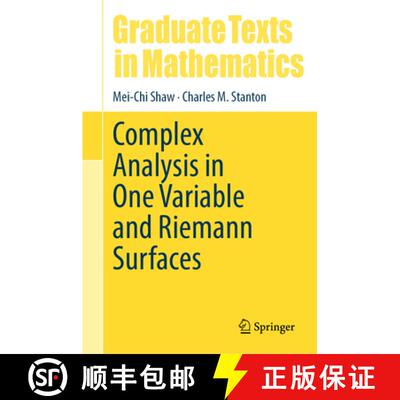 【3-4周达】Complex Analysis in One Variable and Riemann Surfaces [9783031936418]