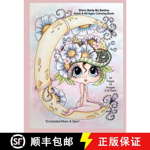 【3-4周达】Sherri Baldy My Besties Moon and Stars [9781945731297]