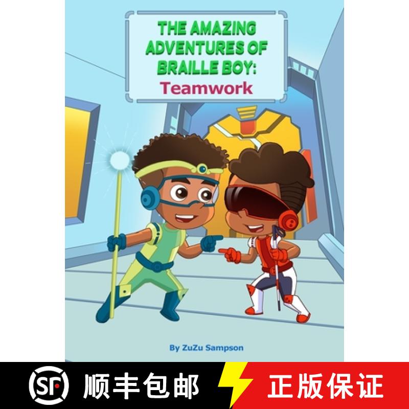 【3-4周达】The Amazing Adventures of Braille Boy: Teamwork [9798989751860]
