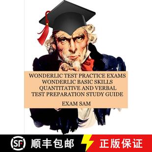 【3-4周达】Wonderlic Test Practice Exams: Wonderlic Basic Skills Quantitative and Verbal Test Prepara... [9781949282429]