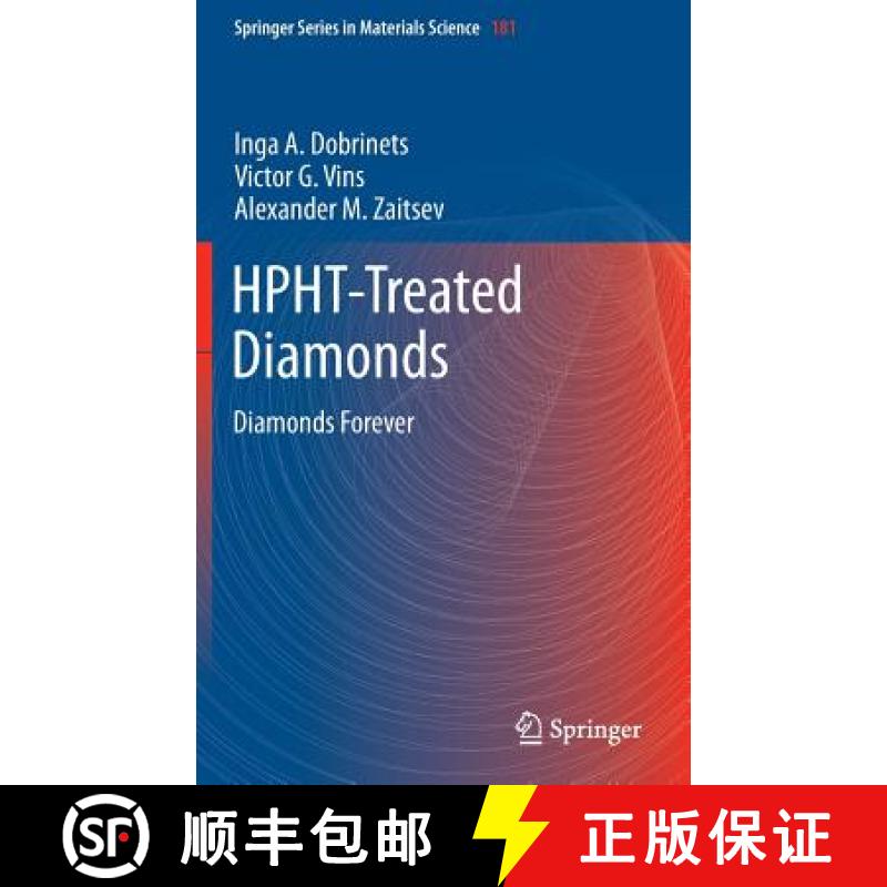 【3-4周达】HPHT-Treated Diamonds : Diamonds Forever [9783642374890]
