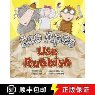 【3-4周达】Bug Club Red A (KS1) Eco Apes Use Rubbish 6-pack: - Bug Club Red A (KS1) Eco Apes Use Rubb... [9780433012290]