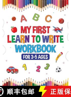 预订 My First Learn to Write Workbook for Kids 3-5: Learning Activities, Educational Toys! Interactiv... [9798869094841]