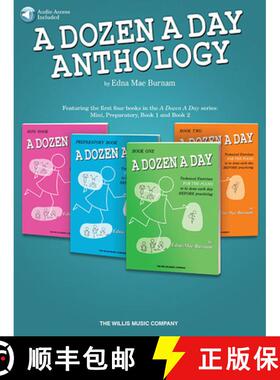 预订 A Dozen a Day Anthology Book/Online Audio [9781495061165]