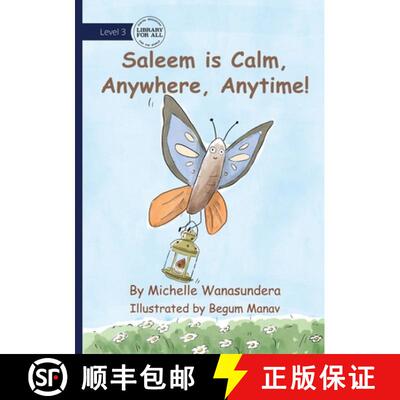【3-4周达】Saleem is Calm, Anywhere, Anytime! [9781923376830]