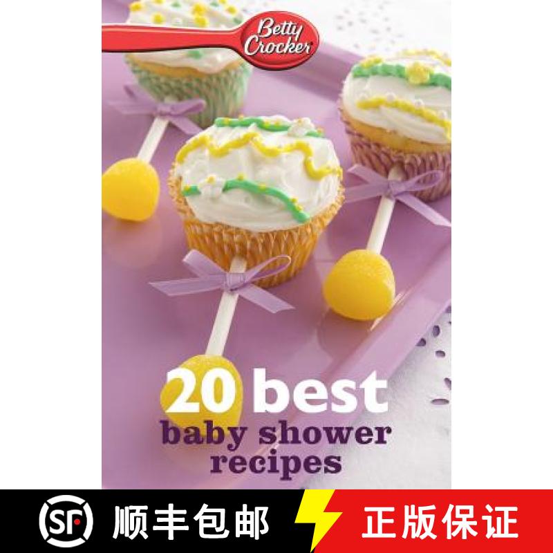 【3-4周达】Betty Crocker 20 Best Baby Shower Recipes [9780544314634]