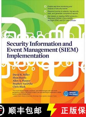 【3-4周达】Security Information and Event Management (SIEM) Implementation [9780071701099]