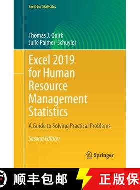【3-4周达】Excel 2019 for Human Resource Management Statistics : A Guide to Solving Practical Problem... [9783030580001]