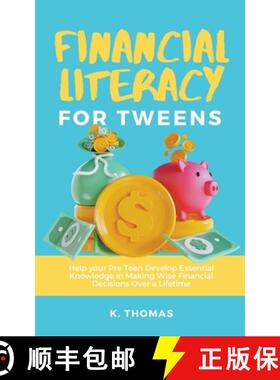 【3-4周达】Financial Literacy for Tweens [9798223682585]