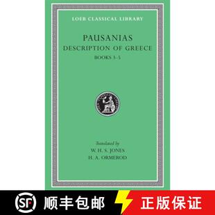 Volume Greece Description Bks.III Elis Books Laconia Messenia 4周达 9780674992078 3–5