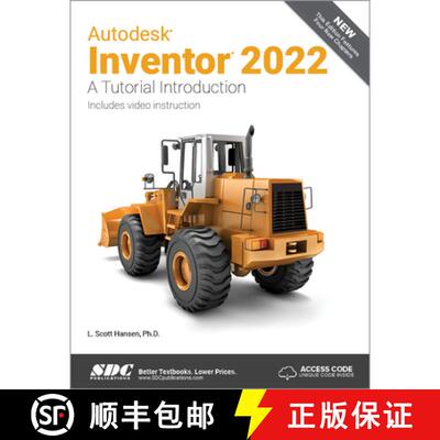 【3-4周达】Autodesk Inventor 2022: A Tutorial Introduction [9781630574055]
