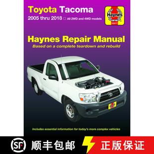 Repair 9781620923375 Toyota Thru 2018 2006 4周达 Tacoma Manual Haynes