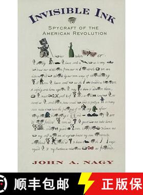 【3-4周达】Invisible Ink: Spycraft of the American Revolution [9781594160974]