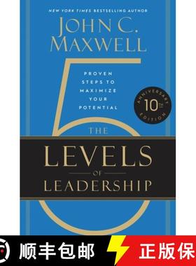 【3-4周达】The 5 Levels of Leadership (10th Anniversary Edition): Proven Steps to Maximize Your Poten... [9781546059790]