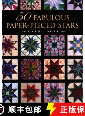 【3-4周达】50 Fabulous Paper-Pieced Stars - Print-On-Demand Edition [9781617457005]
