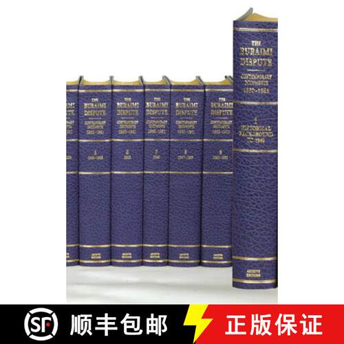 预订 精装 Buraimi Dispute 10 Volume Hardback Set Including Boxed Maps: Contemporary Documents 1950-19... [9781852074203]