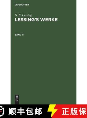 预订 G. E. Lessing: Lessing's Werke. Band 11 [9783112344859]