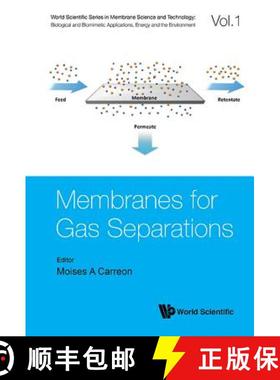 【3-4周达】Membranes for Gas Separations [9789813207707]