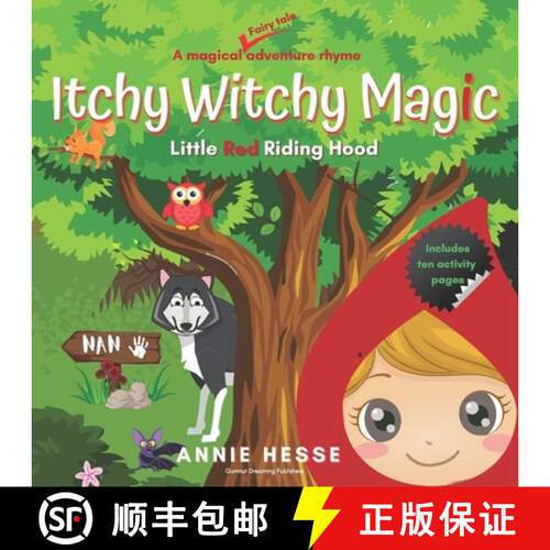 【3-4周达】Itchy Witchy Magic: Little Red Riding Hood [9780645181418]