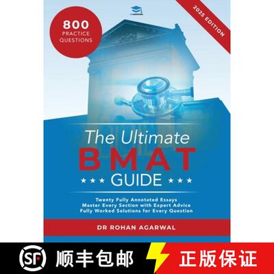 【3-4周达】Ultimate BMAT Guide: Fully Worked Solutions to over 800 BMAT practice questions, alongside... [9781915091000]