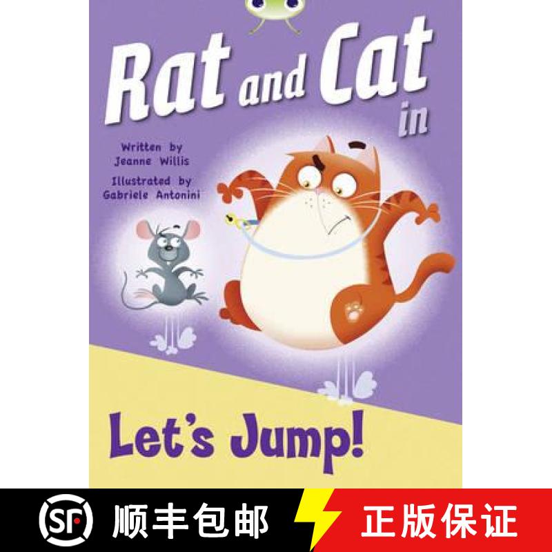 【2-3周达】Bug Club Guided Fiction Reception Red C Rat and Cat in Let's Jump: - Bug Club Guided Ficti... [9780435914455]