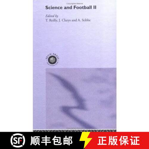 【3-4周达】精装 Science and Football II: 2nd World Congress : Papers - Proceedings of the Second Worl... [9780419178507]