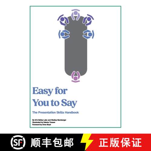 【3-4周达】Easy for You to Say: The Presentation Skills Handbook [9781665782661]