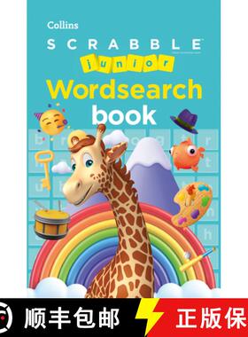 【3-4周达】SCRABBLE (TM) Junior Wordsearch Book [9780008591175]