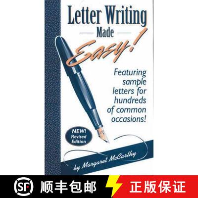 【3-4周达】Letter Writing Made Easy! : Featuring Sample Letters for Hundreds of Common Occasions [9780963994622]