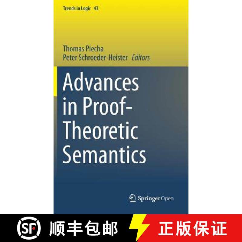 【3-4周达】Advances in Proof-Theoretic Semantics [9783319226859]