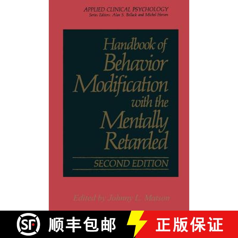 【3-4周达】Handbook of Behavior Modification with the Mentally Retarded [9781489925039]