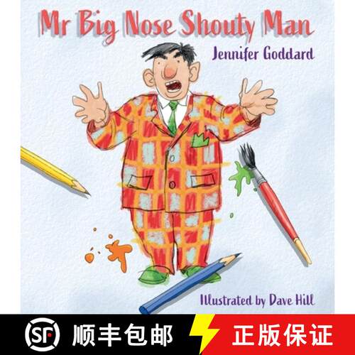 【3-4周达】Mr Big Nose Shouty Man [9781836282426]