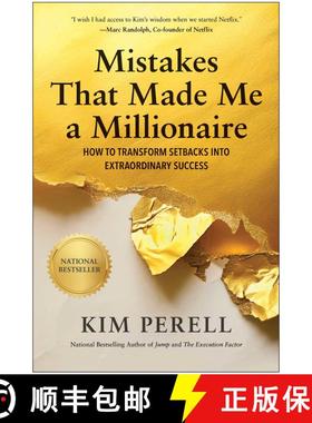 【3-4周达】Mistakes that Made Me a Millionaire: How to Transform Setbacks into Extraordinary Success [9781637747124]
