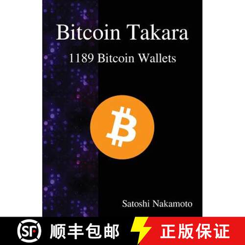 【3-4周达】精装 Bitcoin Takara: 1189 Bitcoin Wallets [9789888407293]