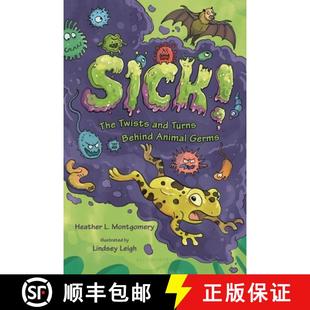 Behind The 9781547618606 Germs Animal Turns and Twists Sick 预订