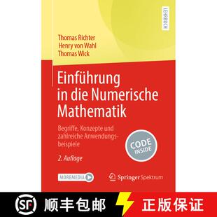 【3-4周达】Einführung in die Numerische Mathematik: Begriffe, Konzepte und zahlreiche Anwendungsbeis... [9783662695814]