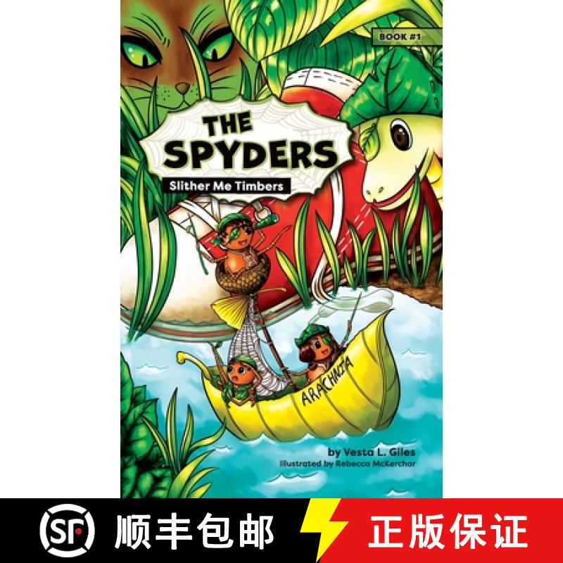 【3-4周达】The Spyders: Slither Me Timbers [9781990353000]