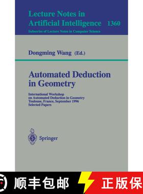【3-4周达】Automated Deduction in Geometry : International Workshop on Automated Deduction in Geometr... [9783540642978]