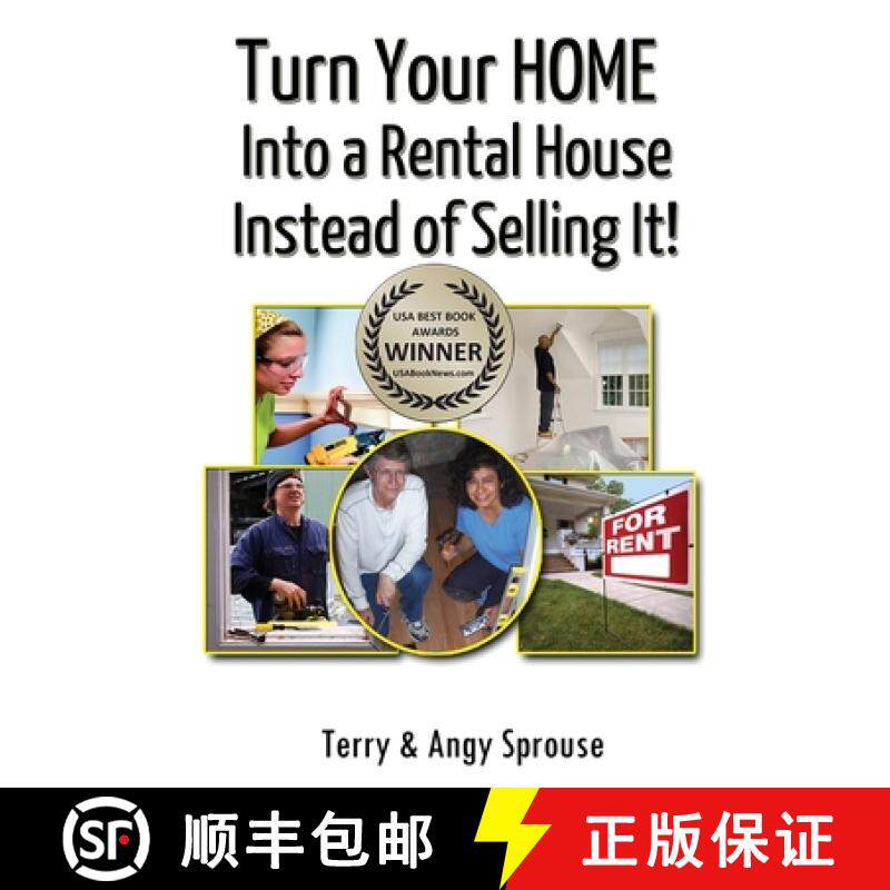 【3-4周达】Turn Your Home Into a Rental House Instead of Selling It! [9780979856655]