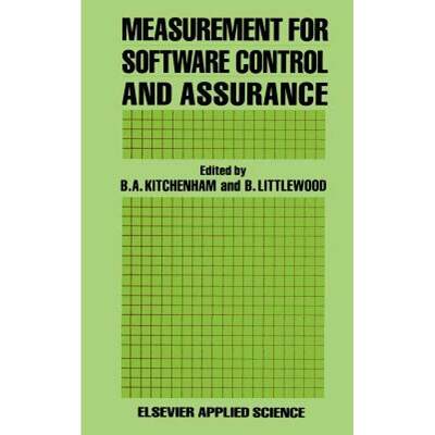 【4周达】Measurement for Software Control and Assurance [9781851662463]