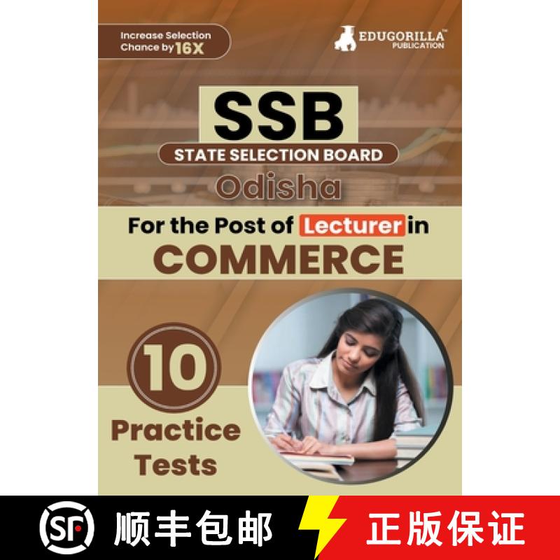 【4周达】SSB Odisha Lecturer Commerce Exam Book 2023 (English Edition) State Selection Board 10 Pract... [9789355569202]