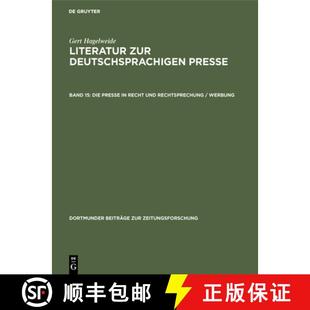 Recht 9783598234842 4周达 Werbung Rechtsprechung Und Presse Die