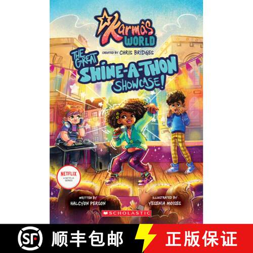 【3-4周达】Karma's World #1: The Great Shine-A-Thon Showcase! [9781338580730]
