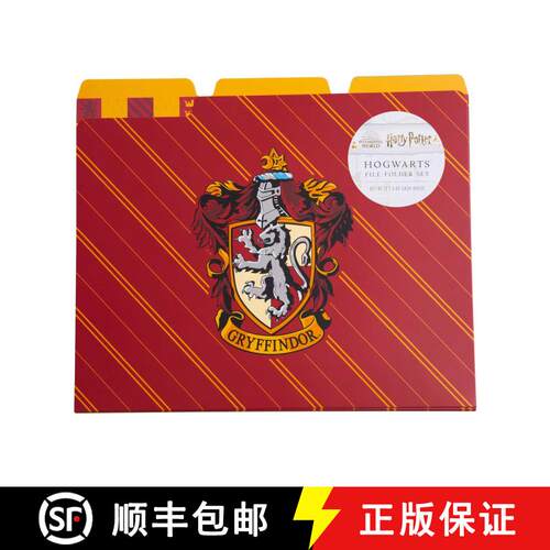 【3-4周达】Harry Potter: Hogwarts Houses File Folder Set (Set of 12) [9781647222697]