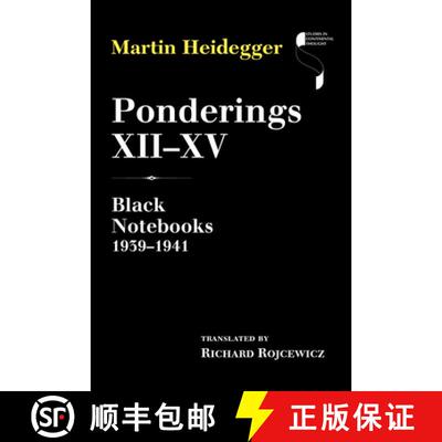 【3-4周达】精装 Ponderings XII-XV: Black Notebooks 1939-1941 [9780253029317]